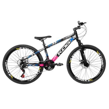 Imagem de Bicicleta Aro 26 KOG Freeride Full Estilo VikingX25 21 Marcha Transmissão Shimano Freio a Disco