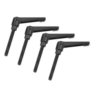 Imagem de Botões de Máquina de Metal Alça de Fixação Ajustável M8 Rosca Masculina para Máquinas de Embalagem Ferramentas Universais (Comprimento do parafuso 40 mm)