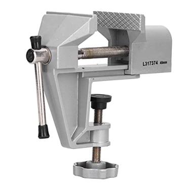 Imagem de Torno de mesa de liga de alumínio, torno de bancada de trabalho, micro torno rotativo, adequado para uma variedade de tarefas de processamento e manutenção