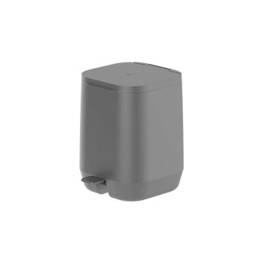 Imagem de Lixeira de Pedal Aura Preta 6L - Ou