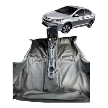 Imagem de Tapete proteção assoalho vinil honda city 2014/2021 grafite  - MANOS T