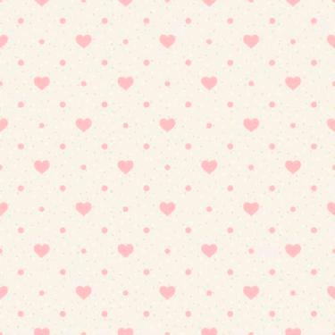 Imagem de Papel De Parede Adesivo Clássico Coração Nude 10m