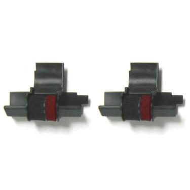 Imagem de COMPUMATIC Cartucho de tinta compatível/de substituição para calculadora de impressão Casio HR-300RC HR-200RC HR-170RC HR-150RC HR-100RC