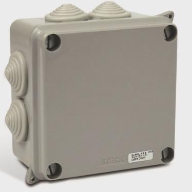 Imagem de Caixa Pvc Logic Box 102X102X55MM C/8 emb. IP55 SLB211C - Steck