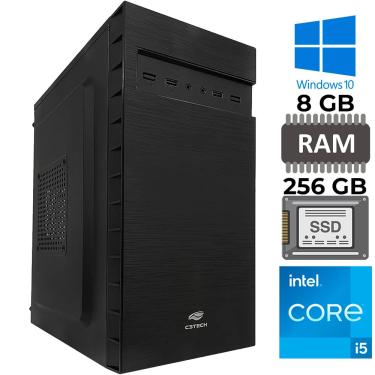 Imagem de Computador Core i5-7500, Placa Mãe AK-H110M, ram 8GB, ssd 256GB