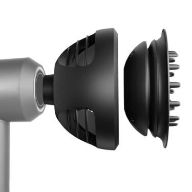 Imagem de YTCHYYSK Novo Difusor Wave+Curl Compatível com Dyson Supersonic Secador HD01 HD02 HD03 HD04 HD08 HD15 HD16 Acessório Peça de Anexo Nº 973924-01 Dois Modos em Uma Ferramenta para Cabelos Ondulados Cacheados ou Crespo