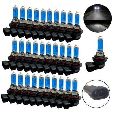 Imagem de Kit 50 Lampadas Super Branca H8 4300K 35W 12V Atacado Lote - FullLight