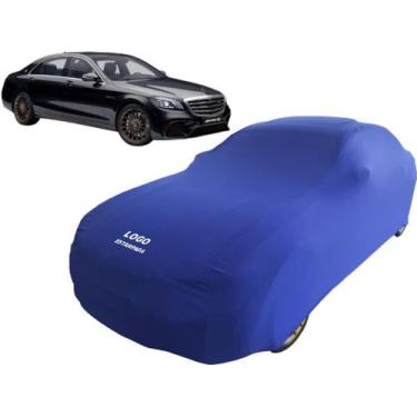 Imagem de Capa Automotiva Mercedes S 65 Amg Tecido Helanca Cor Preta - Mz, Azul