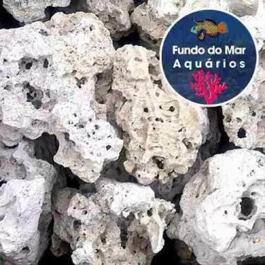 Imagem de Rocha P/ Aquario Soma Marinho Ciclideos 5kg, Marinho