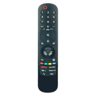 Imagem de AULCMEET MR22GA AKB76039902 Novo controle remoto de voz de substituição adequado para LG Smart OLED TV 2022 modelos UQ90, UQ80, UQ75, UQ80 Series QNED99, 90, 85, 80 Series NANO80, 75 Series Z2, G2, C2