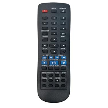 Imagem de Controle remoto de substituição N2QAYA000080 adequado para Panasonic DVD Player DVD-S700 DVD-S500