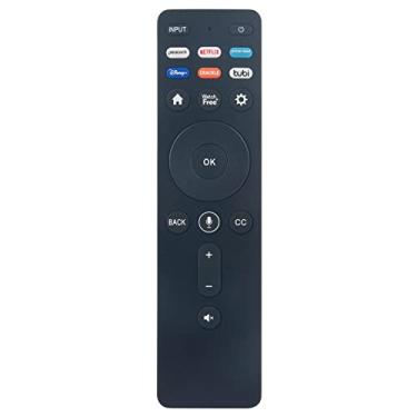 Imagem de ALLIMITY Controle remoto de voz substituído XRT260 adequado para Smart TV Vizio V-Series e M-Series 4K HDR com teclas de aplicativo de atalho Peacock Netflix PrimeVideo Disney+ Crackle TUBI Watchfree
