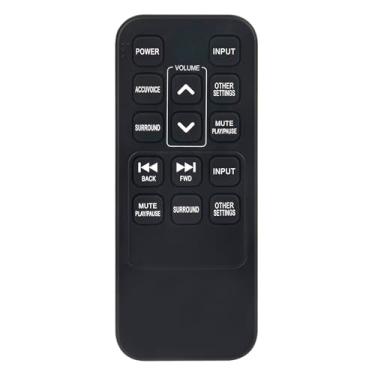Imagem de ALLIMITY Controle remoto de substituição compatível com alto-falante Zvox HiFi AccuVoice Soundbar TV AV257 AV203 AV201 AV150 AV157 AV357 AV155 SB380 AV355 SB500 SB700 Home Auido System