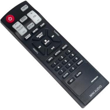 Imagem de Beyution AKB73655761 Controle remoto de substituição compatível com LG Mini Hi-Fi System AKB73655736 OM5540 OM5541 OM5542 OM7550 OM7550FB CMS4340 CM4341 CMS4540 CM4441 CM4541 CM974 0 CM9940 CM9950