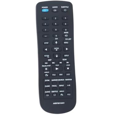 Imagem de Beyution AKB73015401 Controle remoto de substituição compatível com leitor de DVD portátil LG DP570MH DP280-N DP351 DP771 DP781