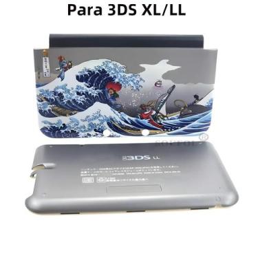 Imagem de Nintend 3DSXL LL XL Console DIY Substituição Placa Frontal Capa Top In