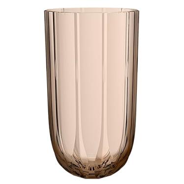 Imagem de Jogo de 6 copos altos Refinatto em cristal ecológico 400ml A13,5cm caramelo