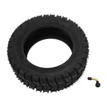 Imagem de 100 65 6,5 Absorção de choque de borracha de pneu Off Substituição de scooter elétrica de pneus de estrada por bico inflável 11 polegadas de largura Durável para scooters