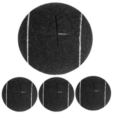 Imagem de Bola de tênis de cadeira, bolas de tênis precedentes para cadeiras | As pernas de móveis deslizam coberturas para proteção do piso,Anti Slip Rubber Glide Cobertings Capas de pé para sala de estar para