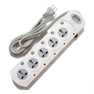 Imagem de Régua Extensão 16 Tomadas Universal Bivolt 3 Metros Q15