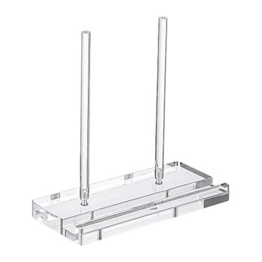 Imagem de Ioensy Suporte de acrílico transparente para exposição de obras de arte, cavalete de mesa, suporte para colecionadores de livros, partituras e livros de