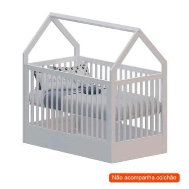 Imagem de Berço Minicama Montessoriano Wood Branco - Divicar
