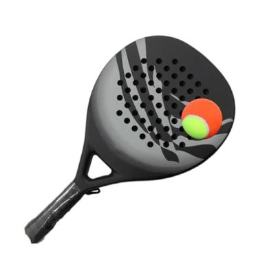 Imagem de Raquete De Pádel - Raquete De Tênis De Praia - Equipamento Esportivo Antichoque para Homens, Mulheres, Pais, Mães e Iniciantes