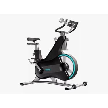 Imagem de Bicicleta Bike Spinning Ergométrica Black Profissional Q210 - Importad