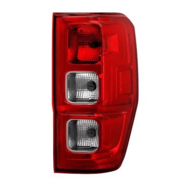 Imagem de Spyder (POE) Ford Ranger 19-23 Luz traseira de halogênio vermelho/transparente - OE direita