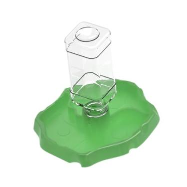 Imagem de Generic Bebedouro automático para répteis, bebedouro para animais de estimação, alimentador para répteis, tigela para comida de répteis, Verde