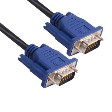 Imagem de Cabo Vga 1,5mts Monitor Lcd Pc Tv Projetor 1,5 Metros - Anxim