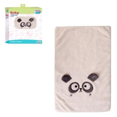 Imagem de Toalha De Rosto Mão Boca Infantil Escolar Macia Aveludada - Art Baby