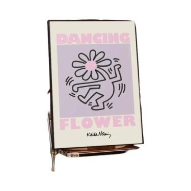 Imagem de Pôster De Exposição De Arte Keith Em Papel Kraft Branco Vintage Decora