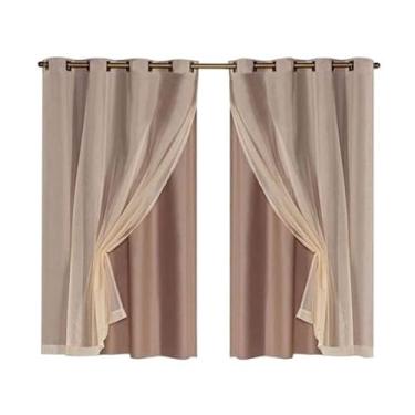 Imagem de Cortinas blackout com lisas 2, 00m X 1, 40m sala quarto apartamento(Avela)