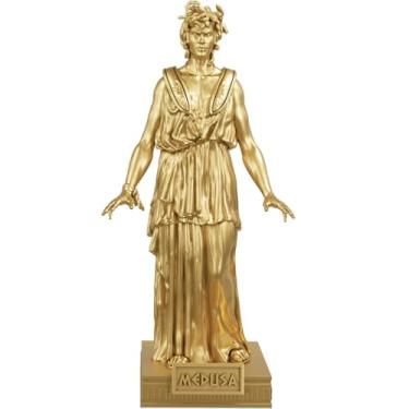 Imagem de Estátua Medusa Mitologia Grega Estatueta - Versão 2 (Cor Ouro)