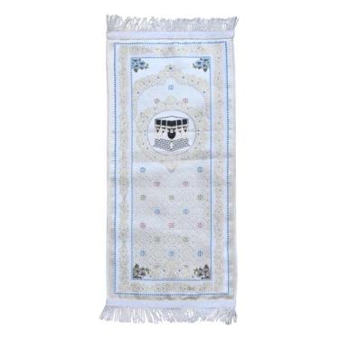 Imagem de Tapete de oração egípcio tapete muçulmano islâmico infantil salat crianças pequenas Janamaz Sajda tapetes Sajadah Namaz Sajjadah criança pequena mesquita mini oração Gebetsteppich Musallah Salah