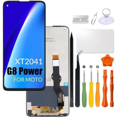 Imagem de Substituição para tela LCD Motorola Moto G8 Power para moto XT2041-1 XT2041-3 Montagem digitalizador de tela sensível ao toque com kit de reparo