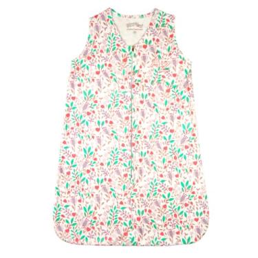 Imagem de Saco de Dormir Casulo de Bebê Pijama Suedine Estampado - Lilas P