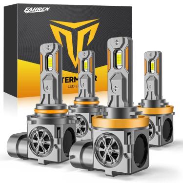 Imagem de Lâmpada Termitor 9005 H11 60000LM 800% mais luz x4