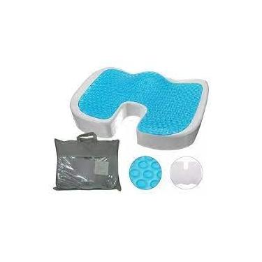 Imagem de Almofada Anatomica Gel Protetor Coccix C/Capa Supermedy