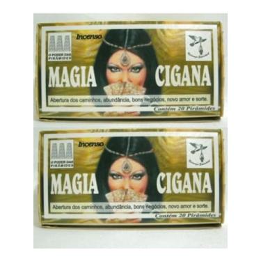 Imagem de 2 Caixas De Defumador Natureza Espiritual - Magia Cigana