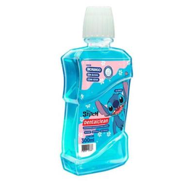 Imagem de Antisséptico Bucal Infantil Dentalclean Stitch Sabor Morango 300ml