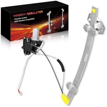 Imagem de AOTPAT Regulador de vidro elétrico dianteiro esquerdo com motor para: Honda Accord 1994 1995 1996 1997, Accord 94 95 96 97 4 portas Sedan, conector de substituição de 4 pinos # 72250SV4A01, 741-713