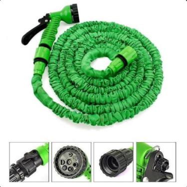 Imagem de Mangueira Mágica Compacta Azul 15m  Funcional para Jardim - FAZA