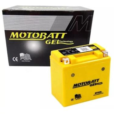 Imagem de Bateria de gel para moto Mtx5l 5ah Honda Biz Fan Cg Bros 125 150 160 -