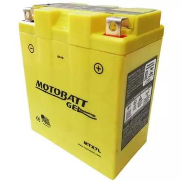Imagem de Bateria Gel Moto 12v 7ah Twister 250 Cb 300 Fazer 250 Mtx7l - Motobatt