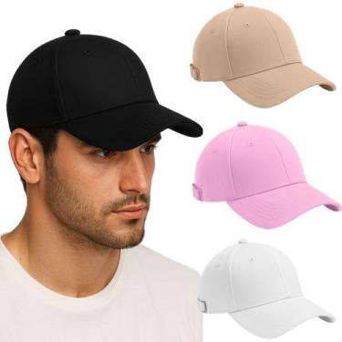 Imagem de Boné Liso Casual Aba Curva Unissex Masculino e Feminino - sem marca, P