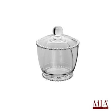 Imagem de Manteigueira Francesa Pearl em vidro 10X11cm - Wolff