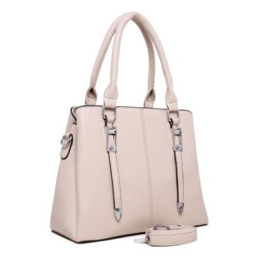 Imagem de Bolsa De Ombro Social Feminina Media Alça Transversal Luxuosa Moderna 