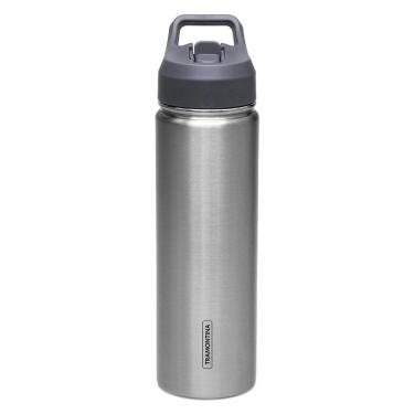 Imagem de Garrafa Térmica Tramontina 650 ml Inox com Canudo